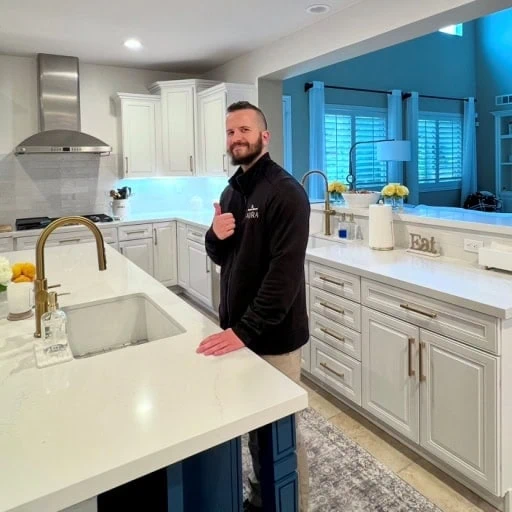 Kitchen cabinets